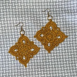 Crochet Earrings- handmade